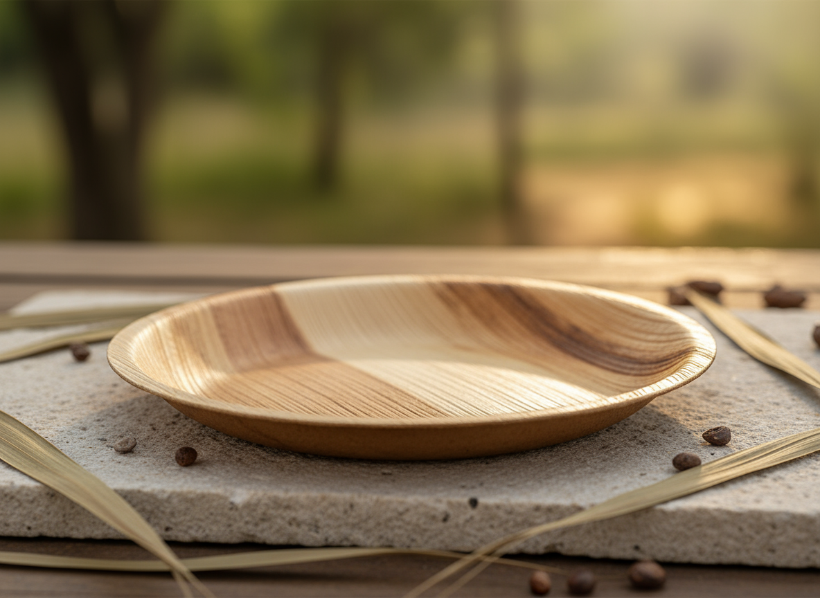 10 inch Areca Plate - Round